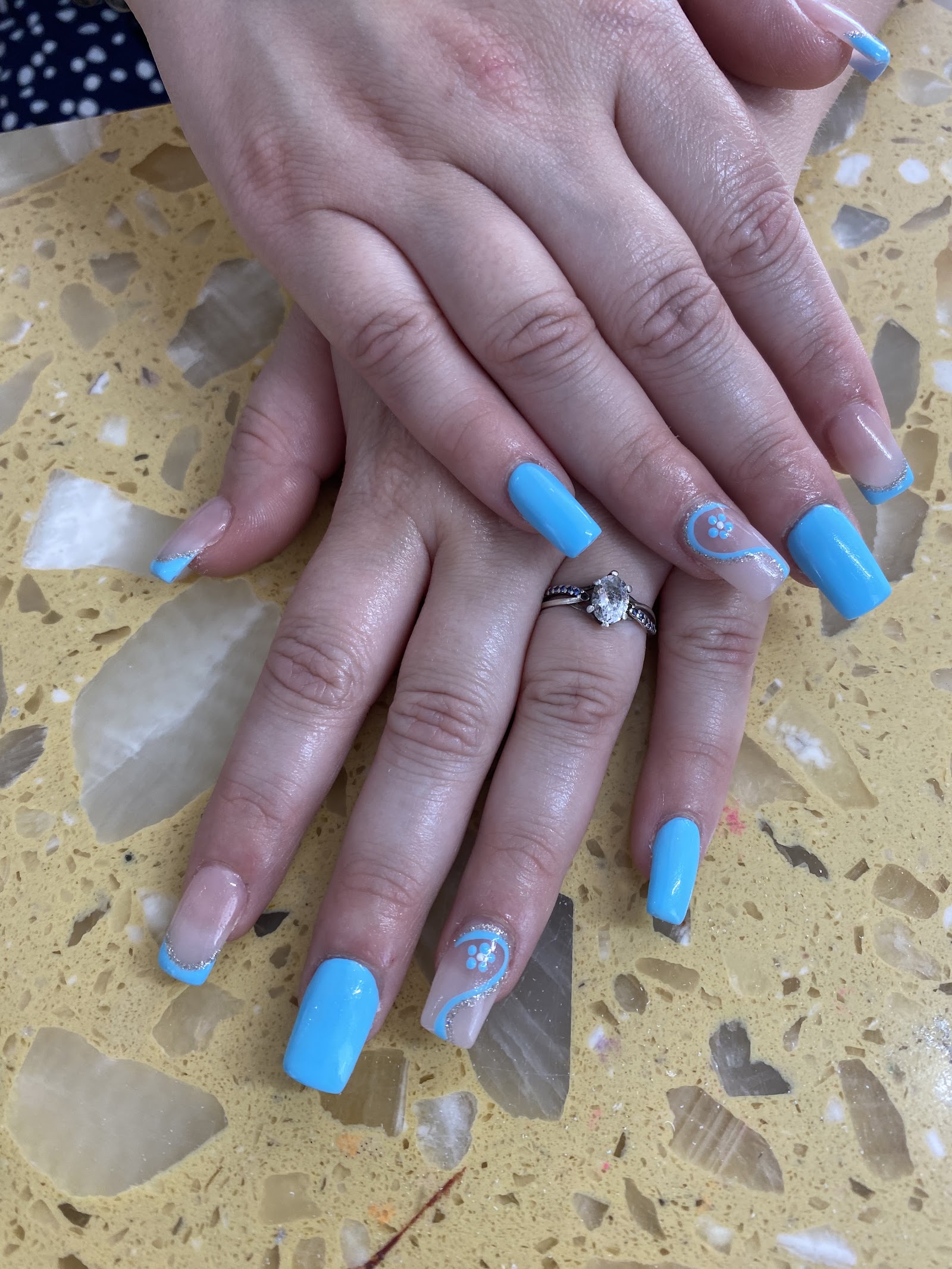 K Nails and Spa nail work in Spartanburg, South Carolina